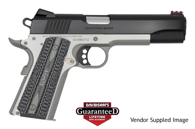 Picture of Colt Competition 45Acp 5" 8Rd Two Tone Black Grey G10 Grips O1070CCPTT