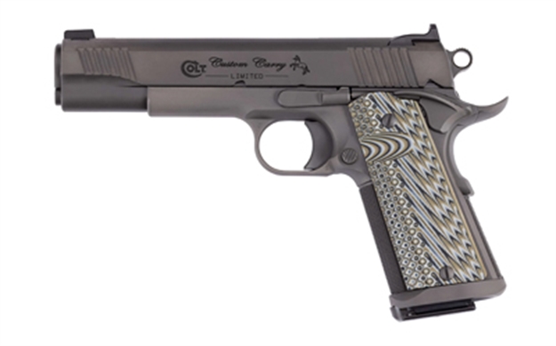 Picture of  Colt Mfg O1080cs Custom Carry  45 Acp 7+1 5" National Match Barrel, Steel Frame W/Picatinny Rail 098289113320