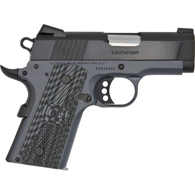 Picture of Colt Defender 9Mm 3" Front Ngt Sgt Cobat Gray/Blue Slide