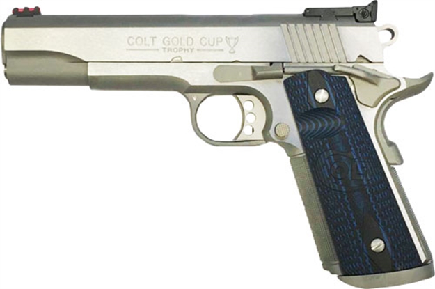 Picture of Colt Gold Cup Stainless 9Mm AS 8-Shot G10 05072XE