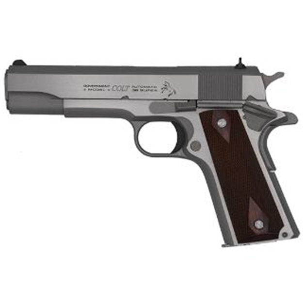 Picture of Colt Classic SS 38Sup 5 Series 70 Wood Grips 9Rd O1911CSS38