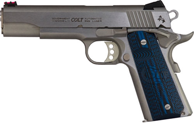 Picture of Colt Govt Competition 9Mm 5" Stainless Adj. Sights G10 <