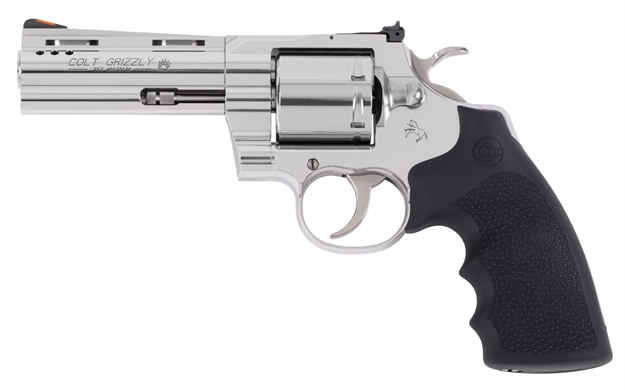 Picture of Colt Grizzly 357Mag 4.25" 6Rd Polished Stainless Hogue Grips GRIZZLYSP4RTS 098289005496