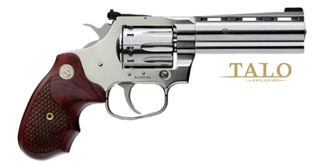 Picture of Colt King Cobra 22Lr 4.25" Ss/Walnut 10-Rd Talo KCOBRA22SP4WBBT
