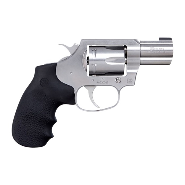 Picture of Colt Mfg Kcobrasb2bbs King Cobra Carry 357 Mag 6 Shot 2" Da/Sa Brushed Stainless Steel Barrel, Cylinder & Frame, Black Hogue Rubber W/Finger Grooves Grip KCOBRA-SB2BB-S 098289001313