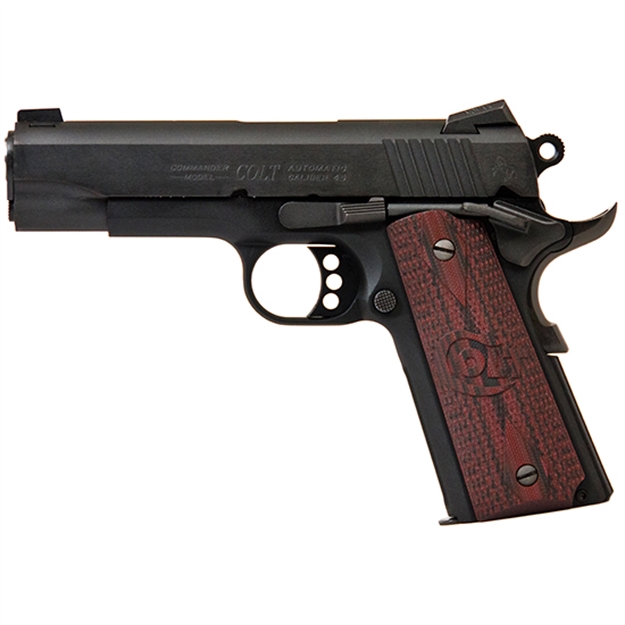 Picture of Lightweight Commander 9Mm Luger 4.25In Bbl Blued Handgun O4842XE