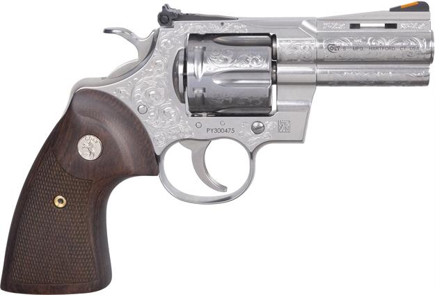 Picture of Colt Python 357 3Ss 6R Engraved DAV-12457 850023124098