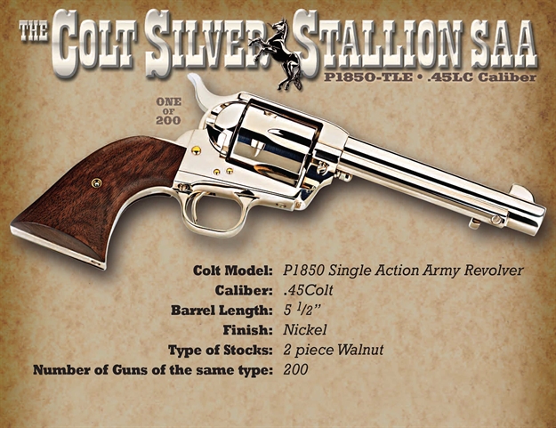 Picture of Colt Silver Stallion Ssa 45Lc 5.5"#