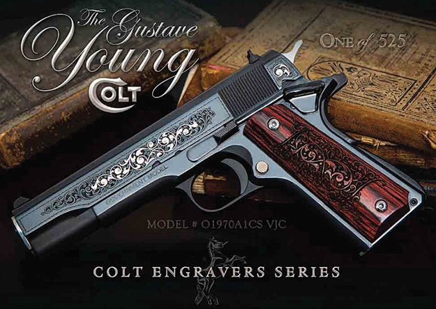Picture of Colt's Colt Gustave Young 1911 Engraved 45 Talo