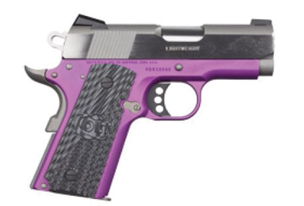 Picture of Colt's Defender 9Mm Purple  Cerakote Frame Talo