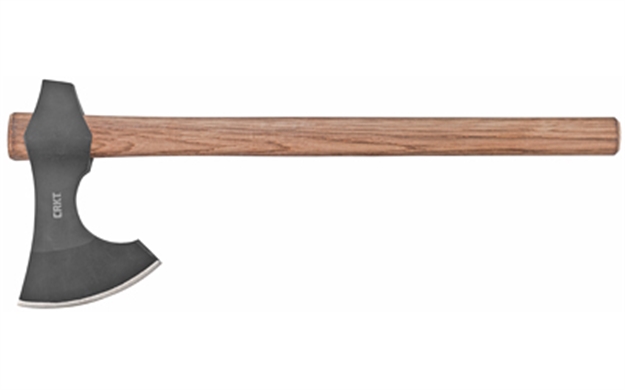 Picture of  Crkt 2736 Berserker  4.65" Blade 1055 Carbon Steel Blade/Tennessee Hickory Handle 19" Long Axe W/Hammer