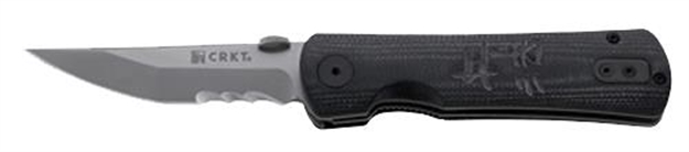 Picture of Columbia River 2901 Heiko Folder Aus-8 Tanto/Serrated Blade Polished G10