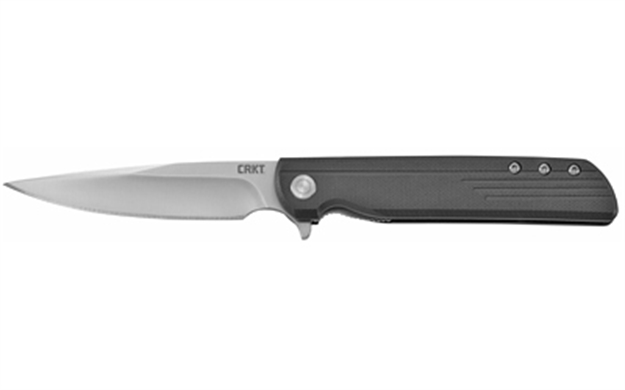 Picture of Columbia River 3801 Lck +  3.31" Folding Plain Satin 8Cr13mov SS Blade Grn Black Handle