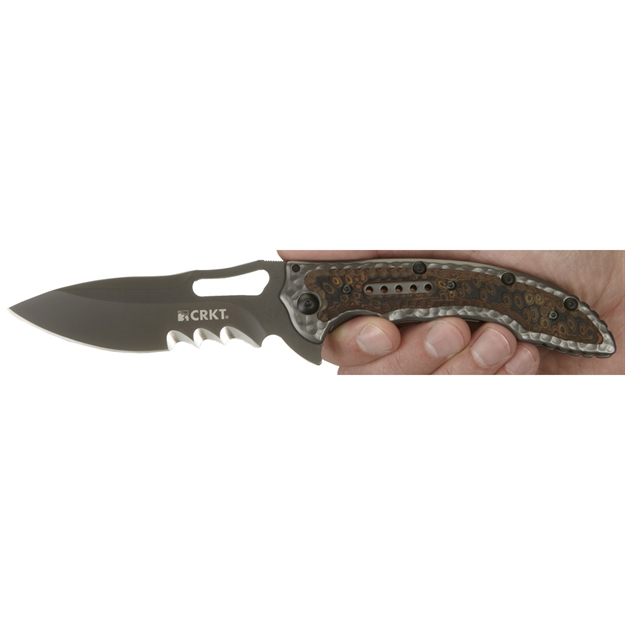 Picture of Crkt Fossil 3.96" Blk/Sts Veff Serr