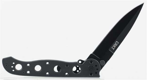 Picture of Columbia River M16-03Ks 3.5" Plain Edge Spear Point Black Blade