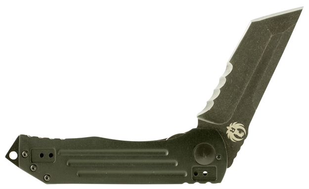 Picture of Columbia River R2104kc 2-Stage Clip 3.5" 8C13mov Tanto Black Anodized Aluminum/Stainless Steel