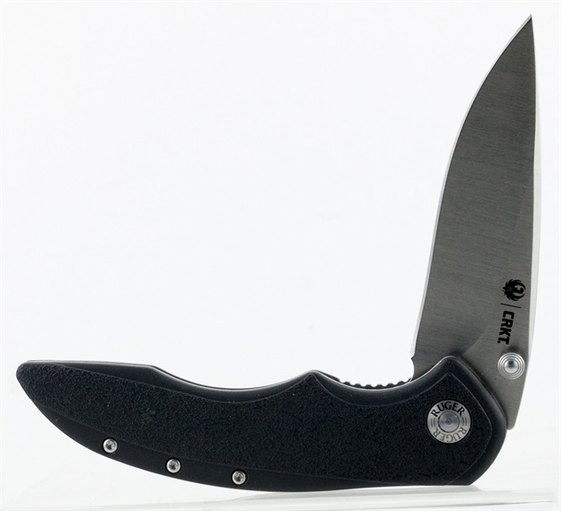 Picture of Columbia River R2601 High-Brass Folder 3.19" 8Cr13mov Stainless Steel Drop Point Glass Reinforced Nylon Black