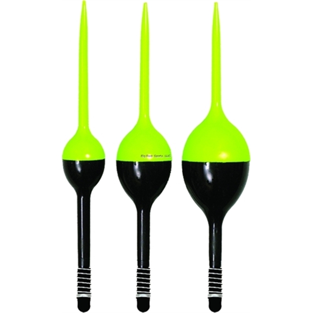 Picture of Comal Floats Aero-Cast Float 1" W/Rattlers Neo-Brite G/B 2Pk