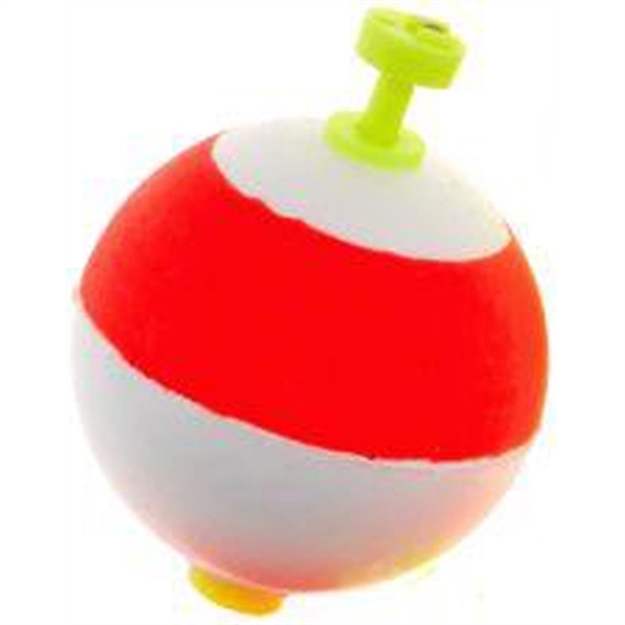 Picture of Comal Floats Rnd Snap-On 50Bg Red/Wht11/4