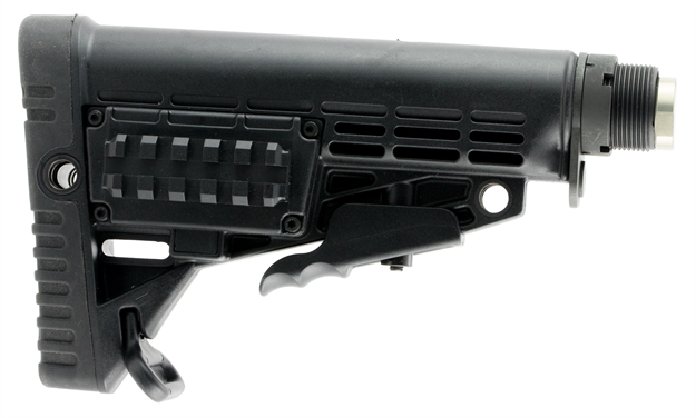 Picture of Command Arms Accessories Collapsible AR Stock With Tube Assembly Blk
