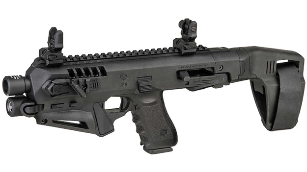 Picture of Caa Micro Roni Glock 19 Gen3/4 Conversion W/Brace Black