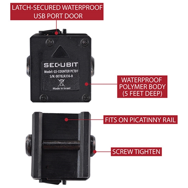 Picture of Command Arms Accessories Secubit Shot Counter Rifle W/ Pic Rail AR AK