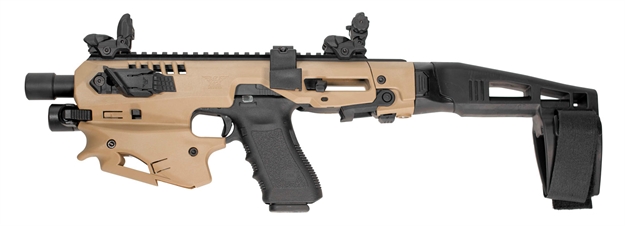 Picture of  Command Arms Mck21t Mck Standard Conversion Kit Fits Glock 20/21 Gen3 Flat Dark Earth Polymer Stock 814716013366