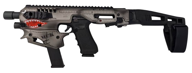 Picture of Command Arms Mckp40s Mck  Conversion Kit For Glock G17/19/19X Gen 3-5 Synthetic Black/P-40 Silver