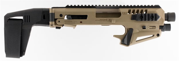 Picture of Command Arms Micronistab1 Micro Roni Pistol Glock 17/17C Gen 3&4 Aluminum/Polyme