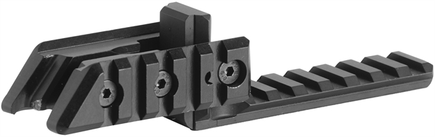 Picture of Command Arms Xf3 Tri-Rail For Ar-15 Picatinny Style Black Finish