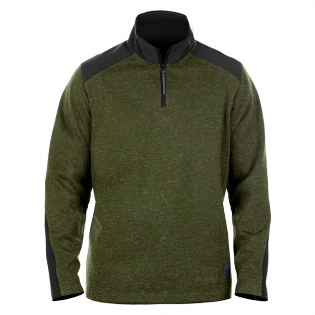 Picture of Commando Zip Neck Sweater Rifle Grn MD