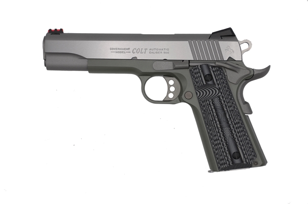 Picture of Colt Govt 9Mm 5 Series 70 Jungle Green SS Slide O1072CCSJG 098289112156