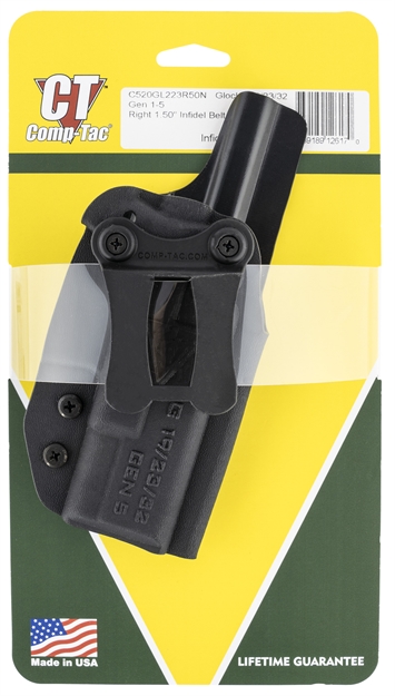 Picture of Comp-Tac  Infidel Max Iwb Compatible With Glock 19/23/32 Gen 5 Kydex Black