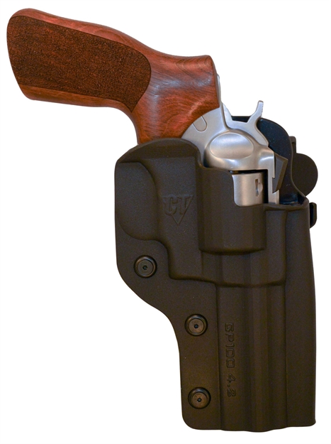 Picture of Comp-Tac C241ru249rbkn International  Owb Ruger Gp100 4.2 Black Kydex