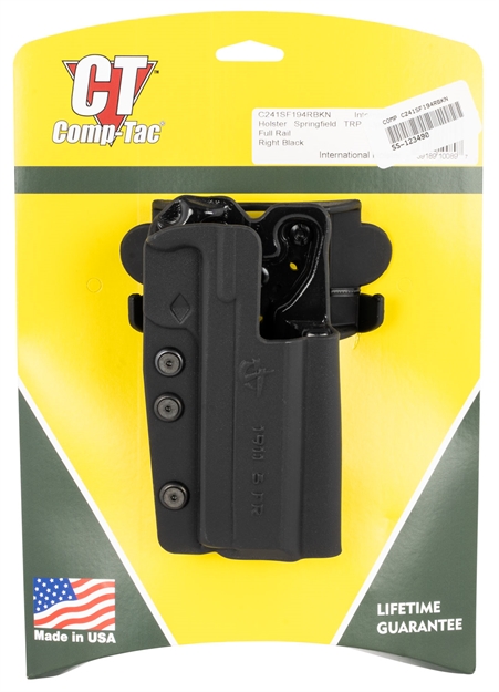 Picture of Comp-Tac C241sf194rbkn International  Black Kydex Owb Springfield Trp Operator Full Rail Right Hand