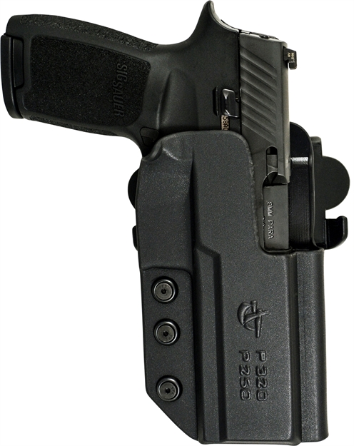 Picture of Comp-Tac C241wa218rbkn International  Owb Black Kydex Belt Slide/Paddle Fits Walther Ppq M2 Fits Walther Ppq M1 Fits 4" Barrel Right Hand 739189101078