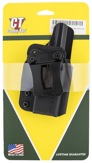 Picture of  Comp-Tac C520sf285r50n Infidel Max Iwb Black Kydex Belt Clip Fits Springfield Hellcat/Springfield Osp Right Hand