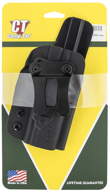 Picture of Comp-Tac C520wa326r50n Infidel Max Appendix Carry Black Kydex Iwb Walther Pdp 4" Right Hand