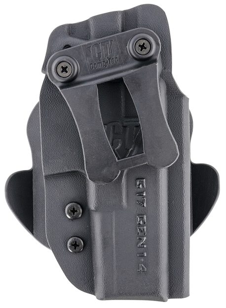 Picture of Comp-Tac C669gl043rbkn Dual Concealment  Iwb/Owb Black Kydex For Glock 17 Gen 1-4 Right Hand