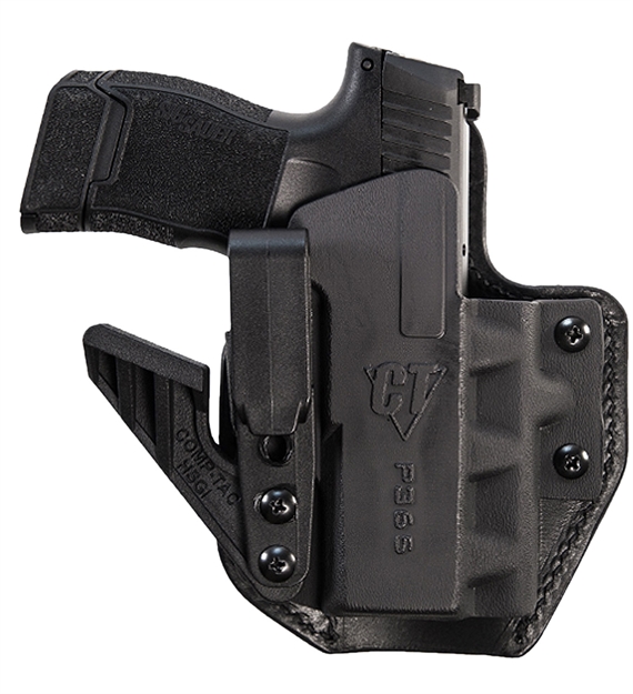 Picture of  Comp-Tac C852ss263rbkn Ev2 Max Aiwb Black Kydex/Leather Belt Clip Fits Sig P365xl Right Hand 739189134861