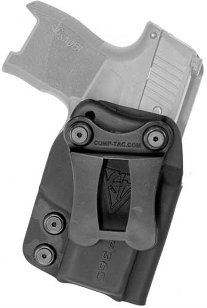 Picture of Comp-Tac C520ss191r50n Infidel Max Iwb Black Kydex Belt Clip Fits Sig P365 Right Hand 739189126590 -
