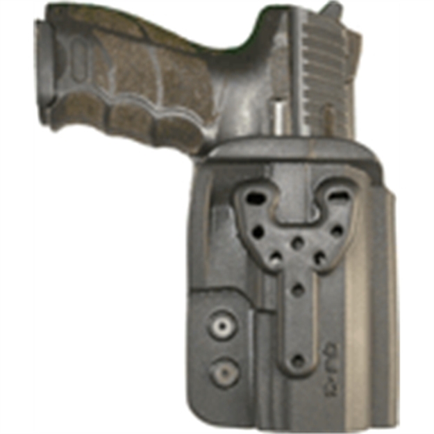 Picture of Comp-Tac C57300000nq2n QB  Owb Size 02 Black Kydex Belt Clip Fits Ruger Sr9/Glock 40/Beretta Apx/Glock 22 Gen5 Ambidextrous 10573