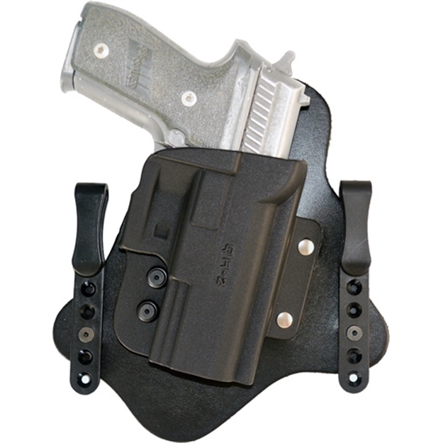 Picture of Comp-Tac QH Hybrid Holster Iwb Multi-Fit Open Ended RH Blk 10574