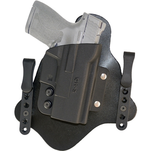 Picture of Comp-Tac QH Hybrid Holster Iwb Multi-Fit Open Ended RH Blk 10574 2