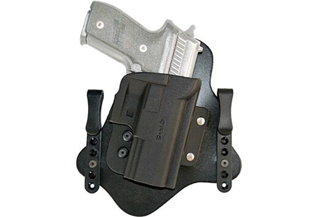 Picture of Comp-Tac QH Hybrid Holster Iwb Multi-Fit Open Ended RH Blk Qh-2-Rh