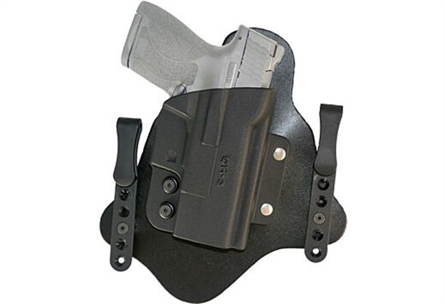 Picture of Comp-Tac QH Hybrid Holster Iwb Multi-Fit Open Ended RH Blk Qh-3-Rh