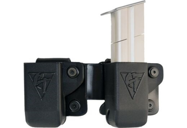 Picture of Comp-Tac Twin Mag Pouch Belt Clip Lsc #11 Black