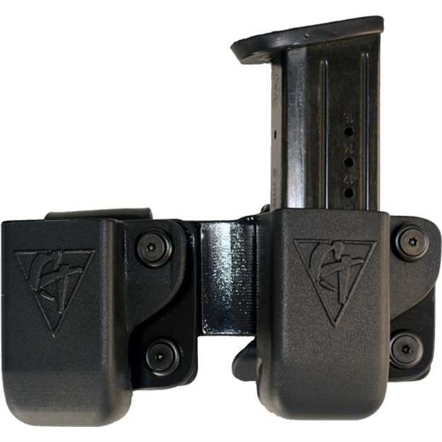 Picture of Comp-Tac Twin Mag Pouch Belt Clip Lsc #12 For M&P 9/40 Blk! 10623
