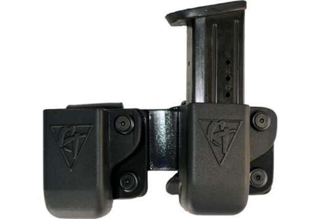 Picture of Comp-Tac Twin Mag Pouch Belt Clip Lsc #12 For M&P 9/40 Blk