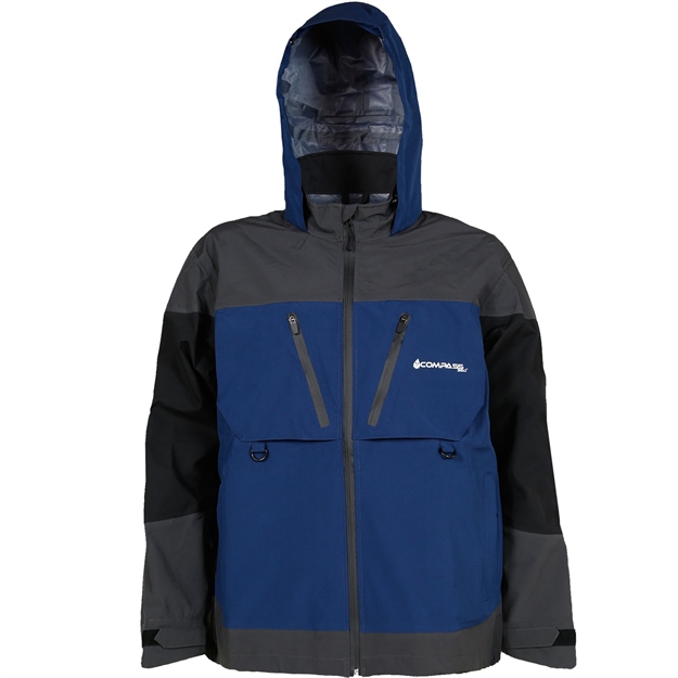 Picture of Compass 360 D300 Hydrotek Rain Parka-Blue/Black/Slate-Xx